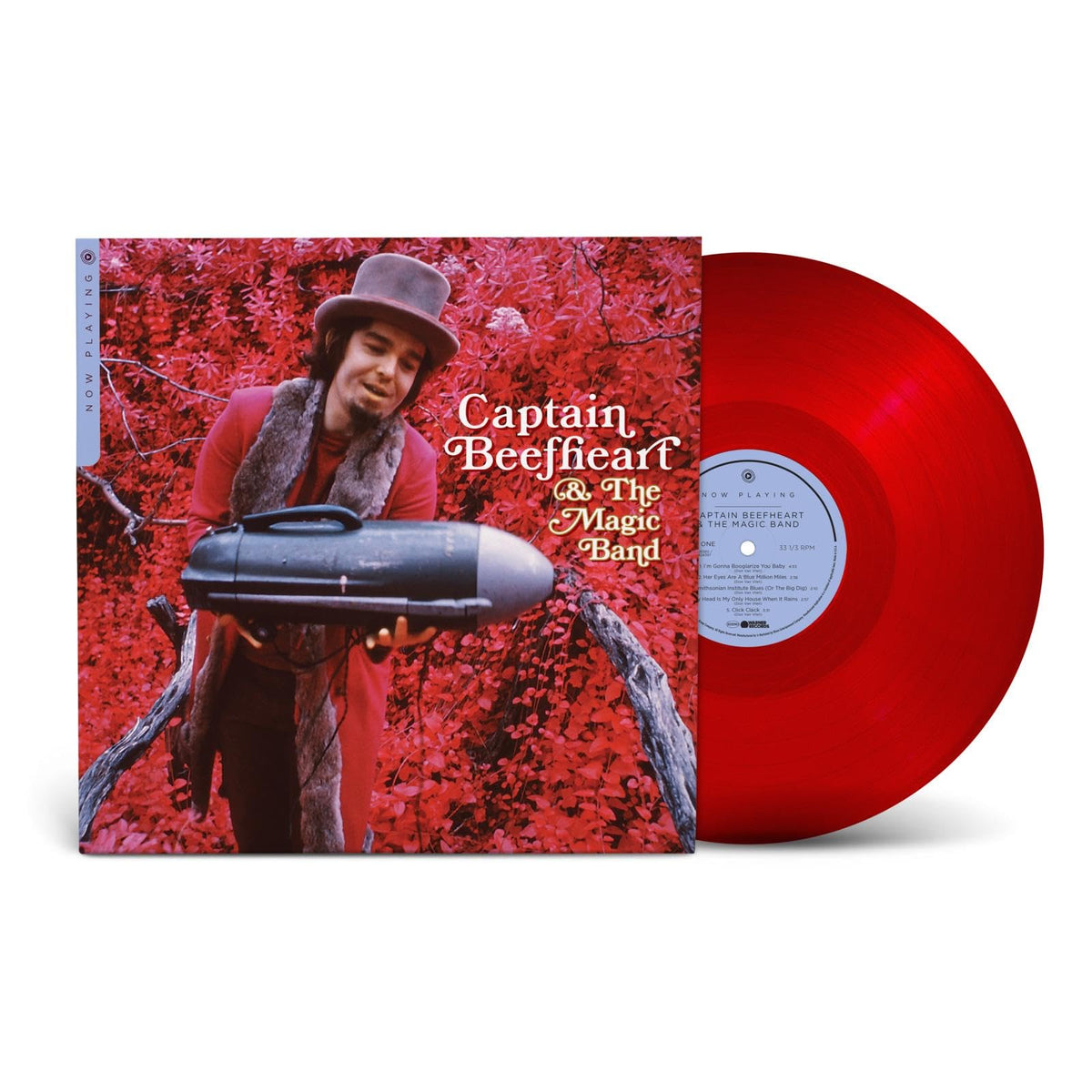 Captain Beefheart and The Magic Band – Now Playing vinyl record cover