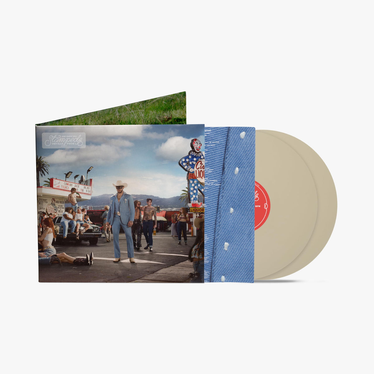 Orville Peck – Stampede - Vol 2 (Bone Coloured Vinyl)(2LP)  by Orville Peck vinyl record cover