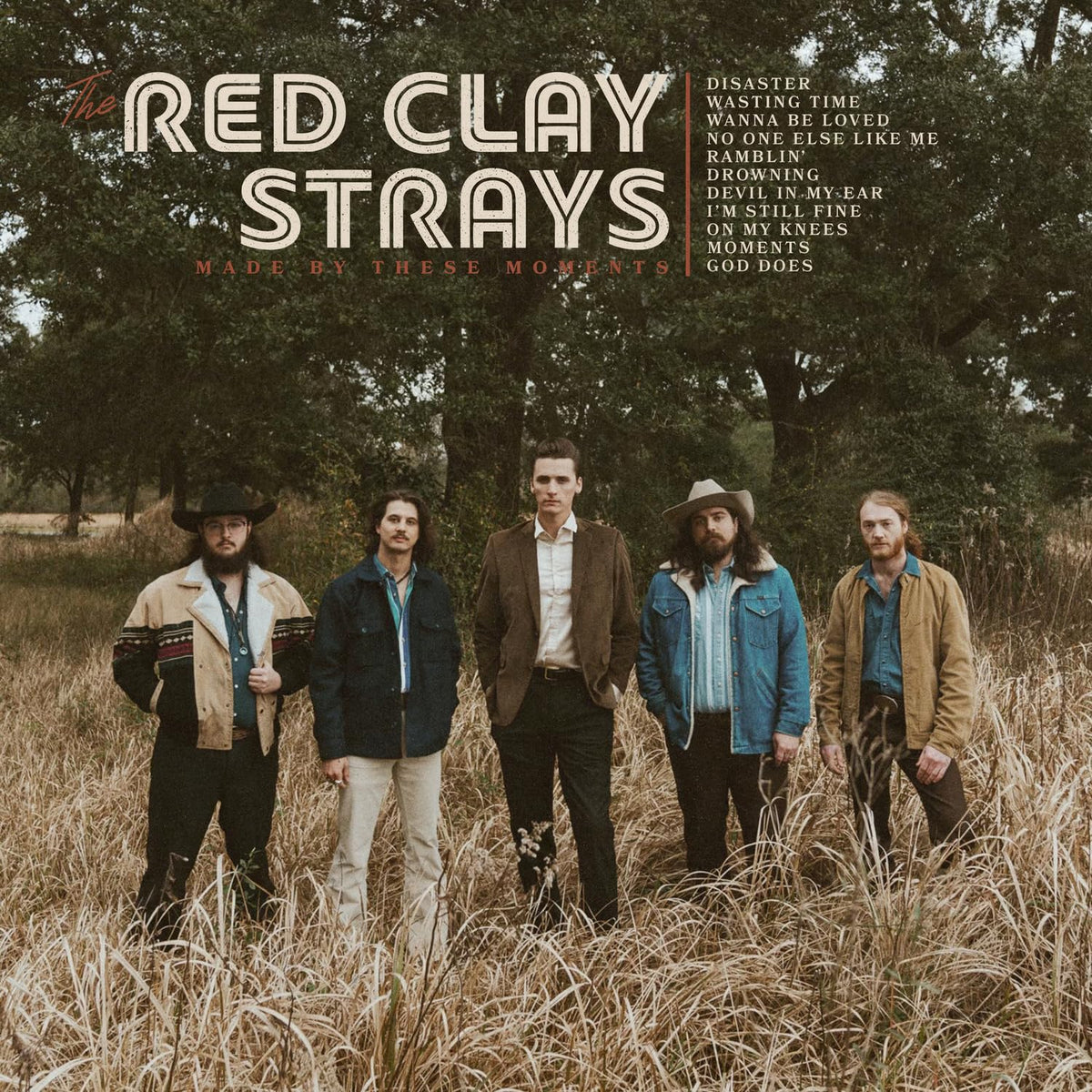 The Red Clay Strays – Made By These Moments vinyl record cover