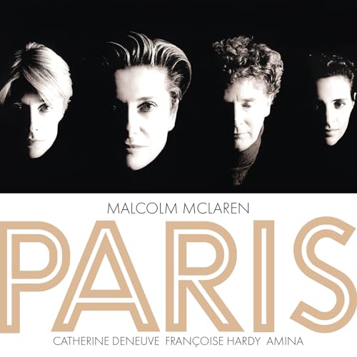 Malcolm McLaren – Paris vinyl record cover