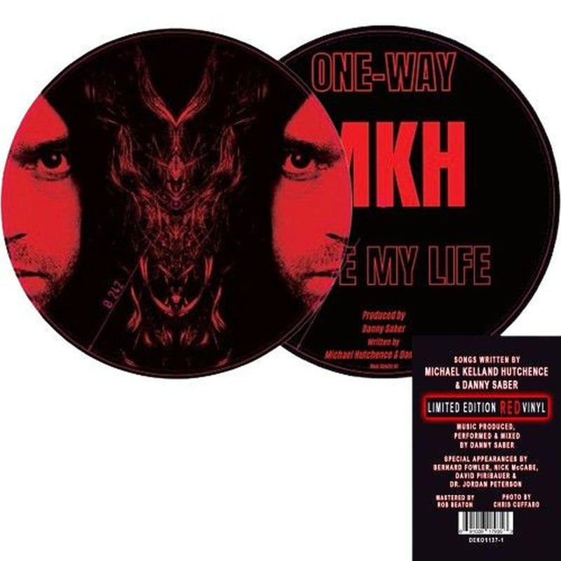 Michael Hutchence – One Way/Save My Life vinyl record cover