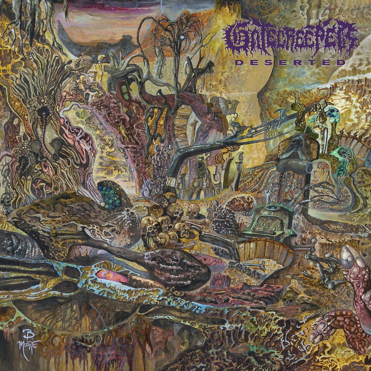 Gatecreeper – Deserted vinyl record cover