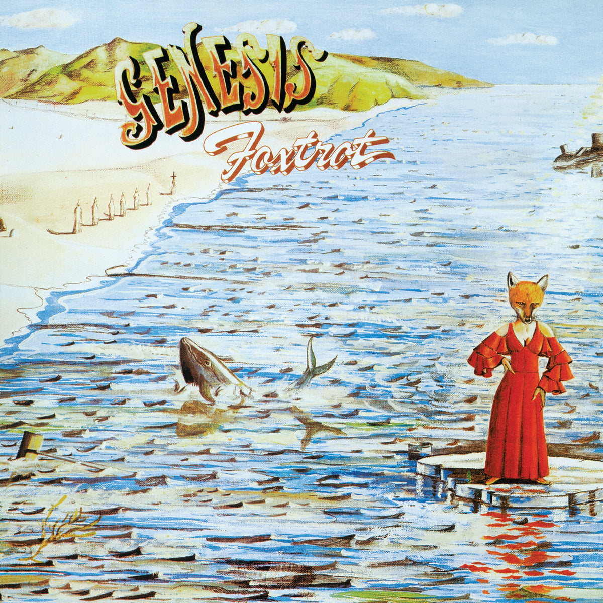 Genesis – Foxtrot vinyl record cover