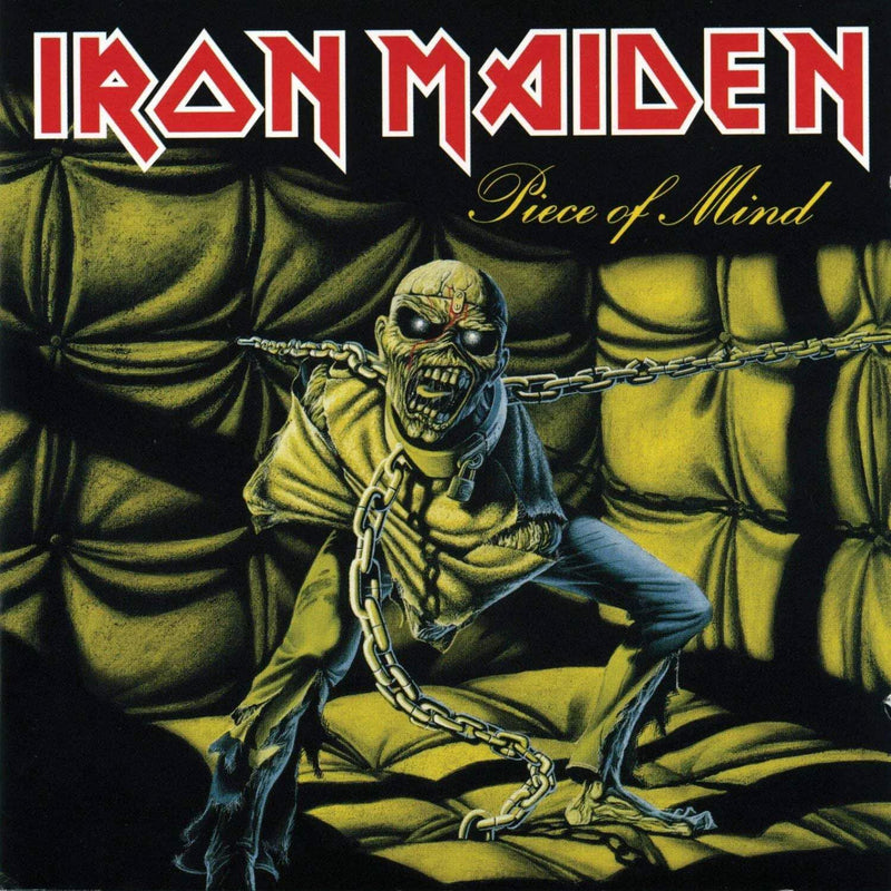 Iron Maiden – Piece of Mind vinyl record cover