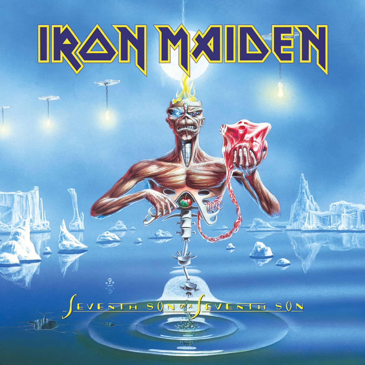 Iron Maiden – Seventh Son of a Seventh Son vinyl record cover