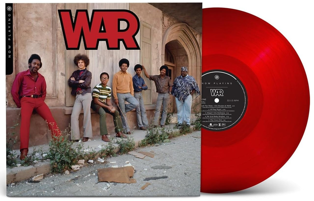 War – Now Playing vinyl record cover