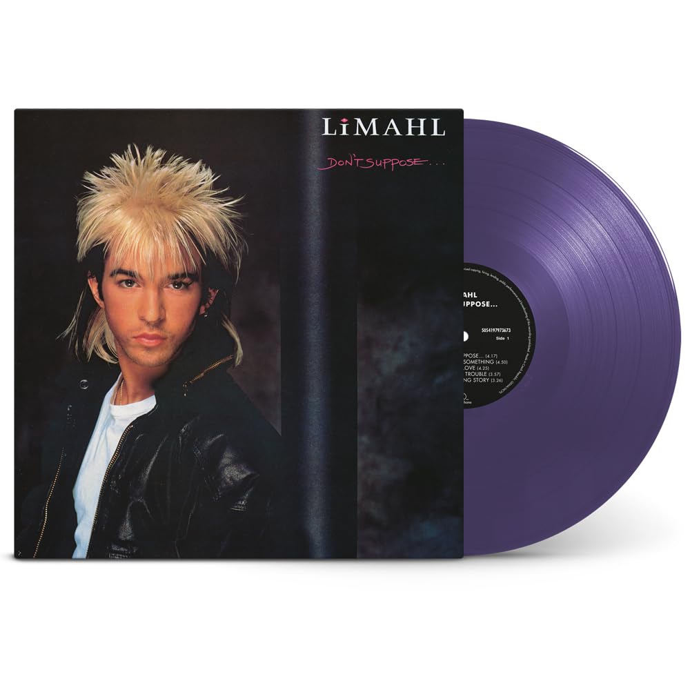 Limahl – Don't Suppose... vinyl record cover