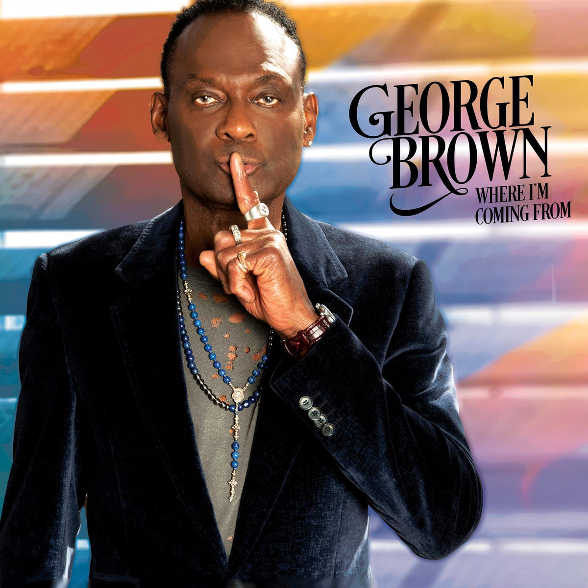 George Brown – Where I'm Coming From vinyl record cover