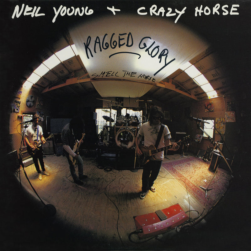Neil Young and Crazy Horse – Ragged Glory vinyl record cover