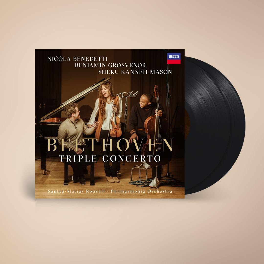 Fritz Kreisler – Beethoven: Triple Concerto vinyl record cover