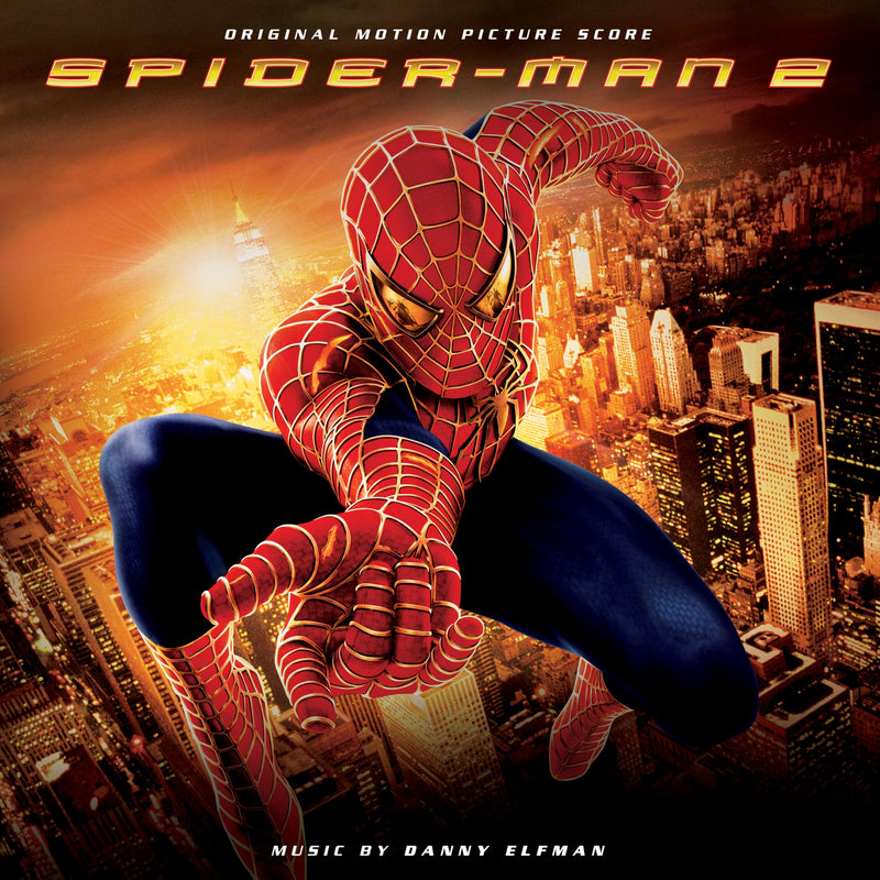 Danny Elfman – Spider-Man 2 vinyl record cover