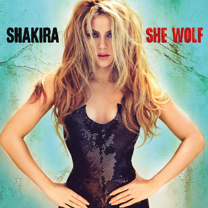 Shakira – She Wolf vinyl record cover