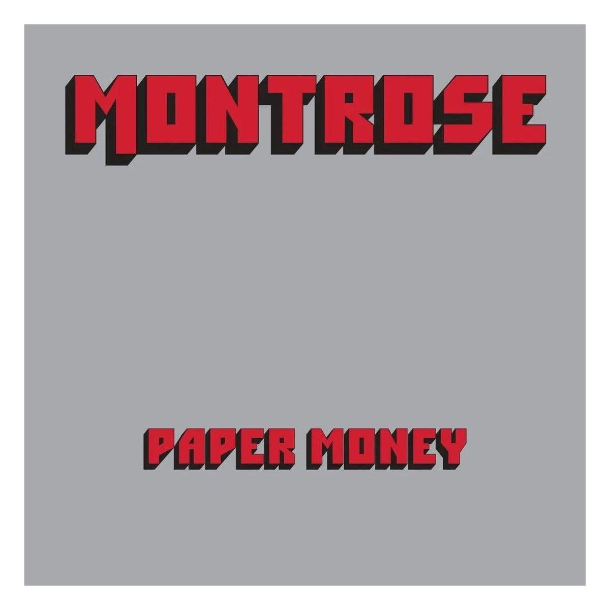 Montrose – Paper Money (50th Anniversary Edition) (Ultra Clear Vinyl) (Rockt vinyl record cover