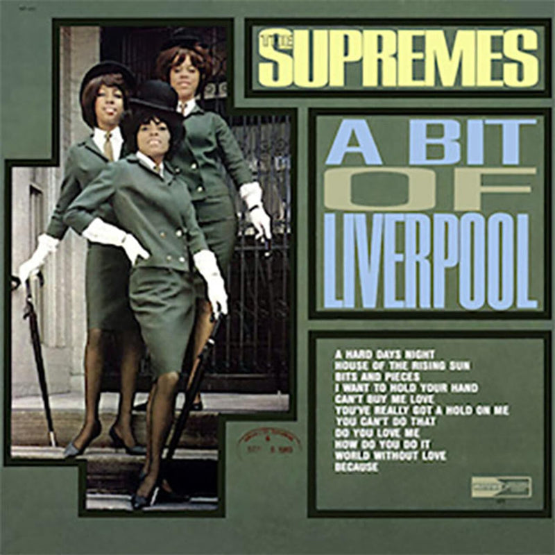 The Supremes – A Bit of Liverpool vinyl record cover