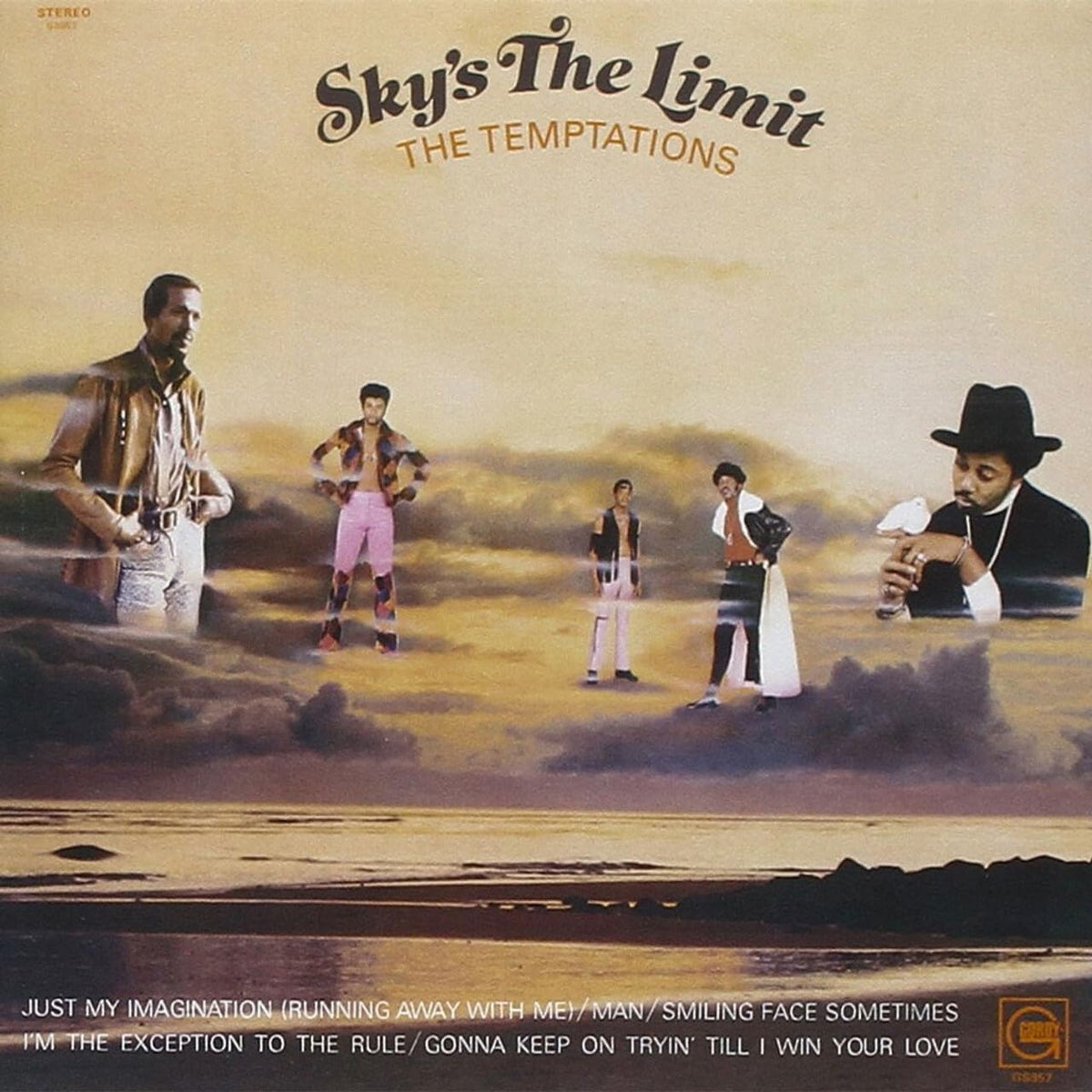 The Temptations – Sky's the Limit vinyl record cover
