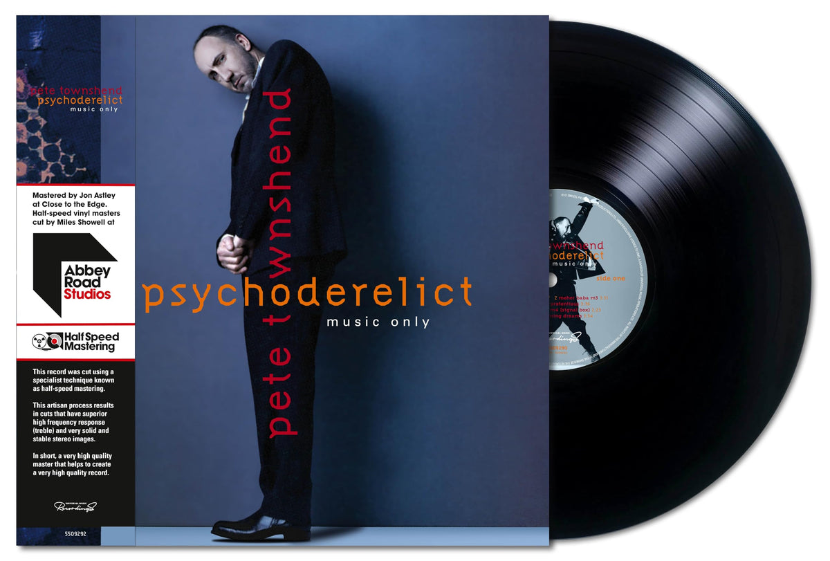 Pete Townshend – Psychoderelict (Half-speed Master) vinyl record cover