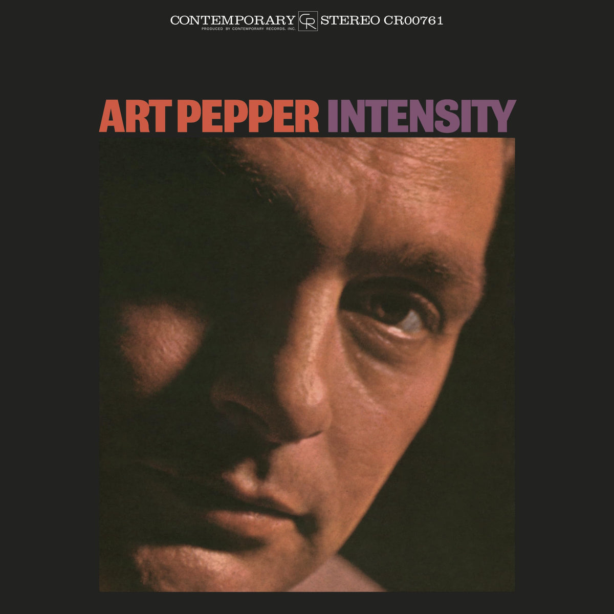 Art Pepper – Intensity vinyl record cover