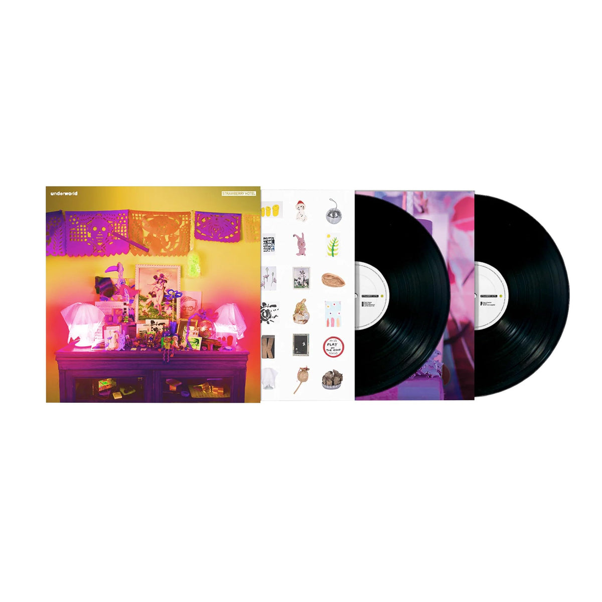 Underworld – Strawberry Hotel vinyl record cover
