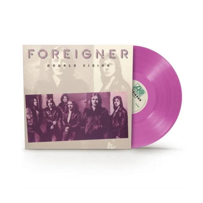 Foreigner – Double Vision vinyl record cover