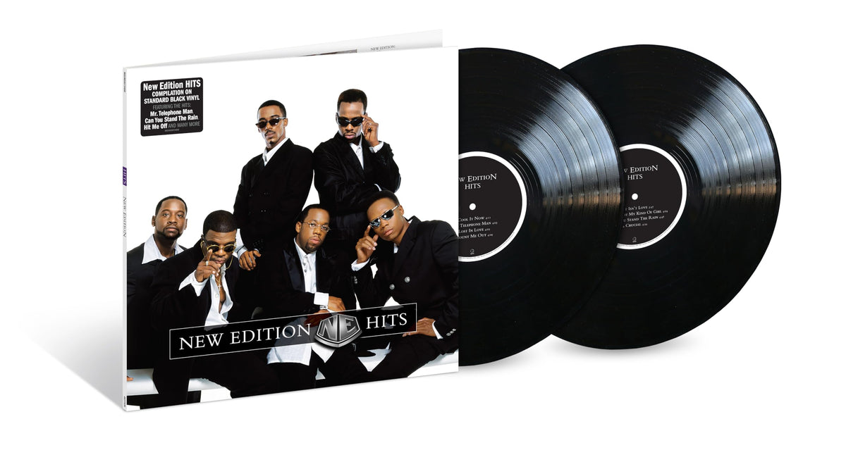 New Edition – Hits vinyl record cover