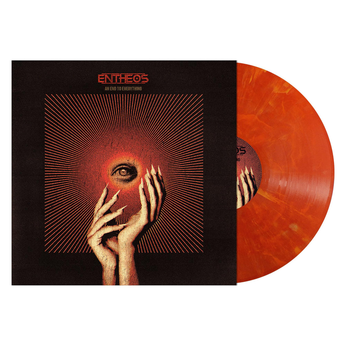 Entheos – An End To Everything (Sunken Sun Vinyl) (LP)  by Entheos vinyl record cover
