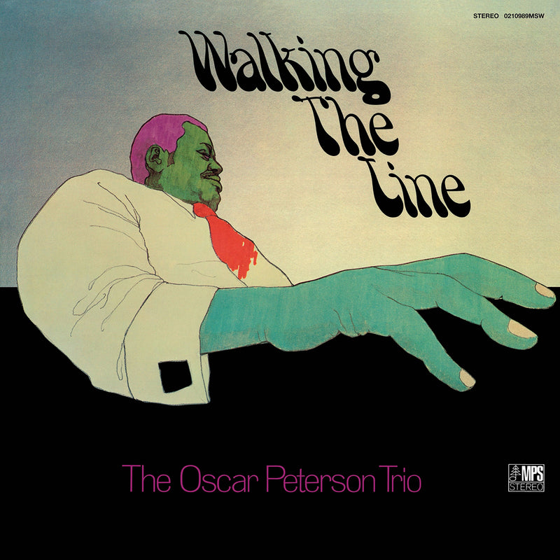 Oscar Peterson Trio – Walking The Line (Coke Bottle Green Vinyl) vinyl record cover