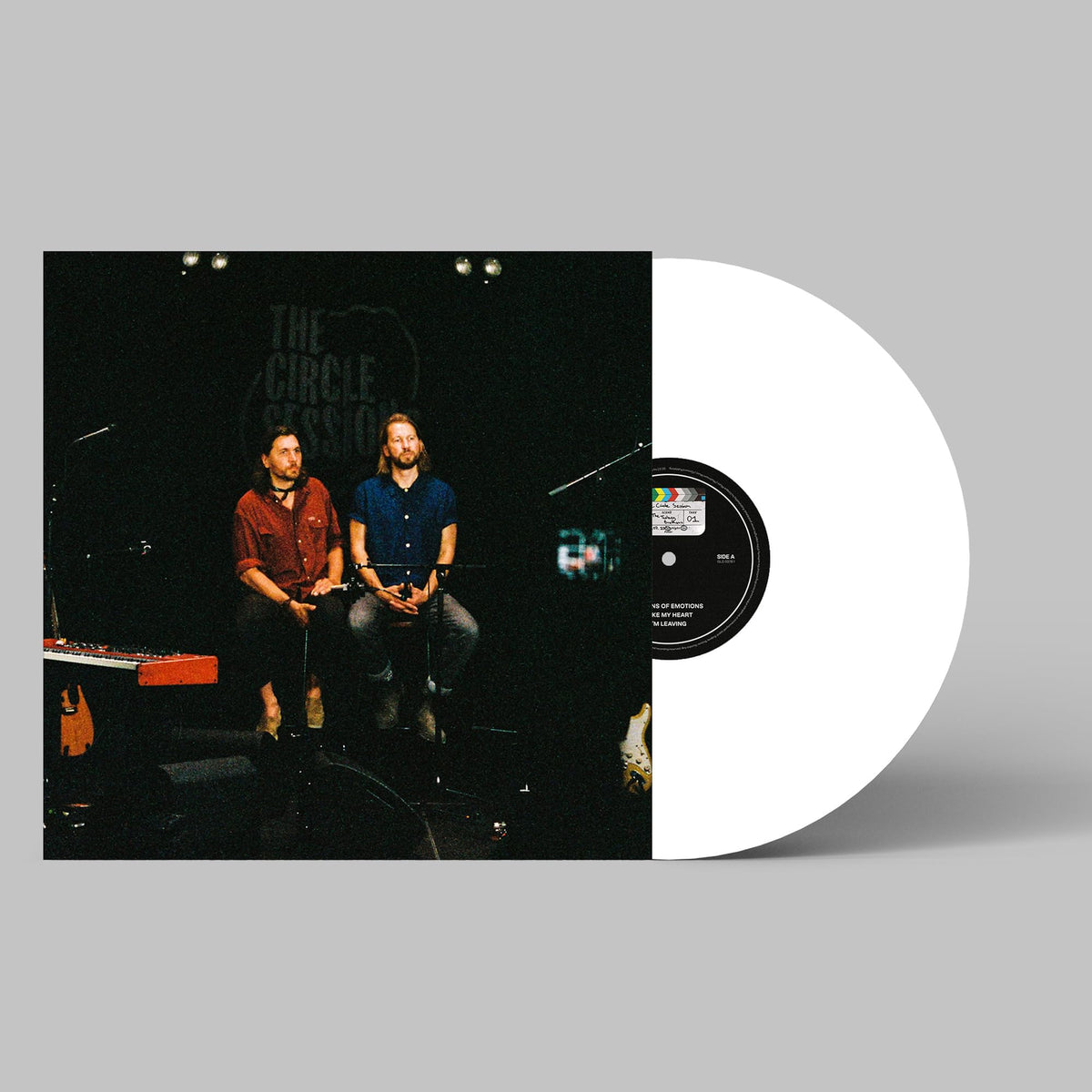 The Teskey Brothers – The Circle Session, 2023 (White Vinyl) (LP) by Teskey Brothers,The vinyl record cover