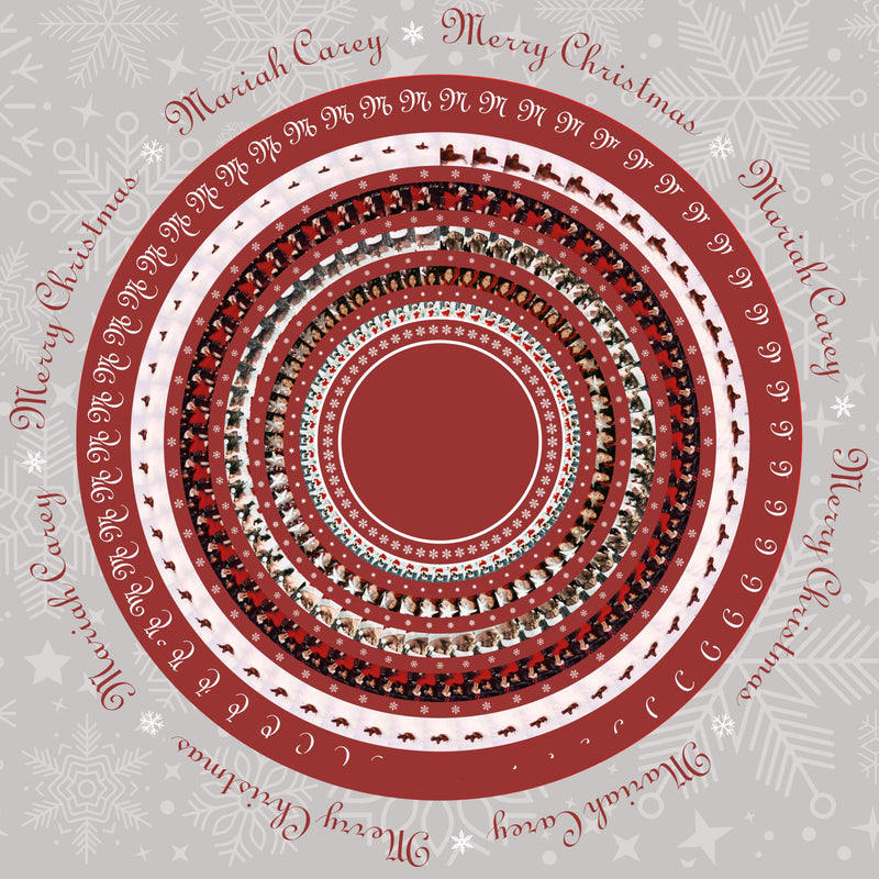 Mariah Carey – Merry Christmas vinyl record cover