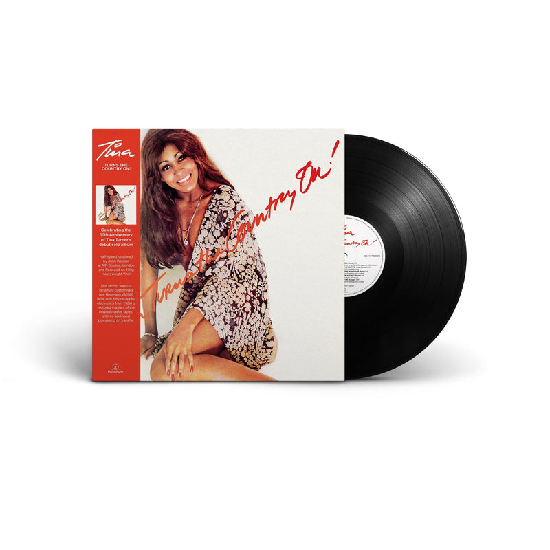 Tina Turner – Tina Turns the Country On! vinyl record cover