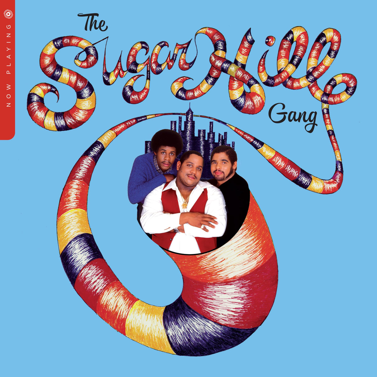 Sugarhill Gang – Now Playing (Translucent Red Vinyl) vinyl record cover