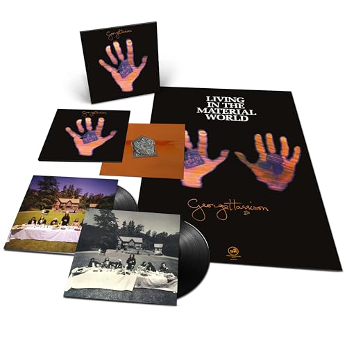 George Harrison – Living in the Material World vinyl record cover