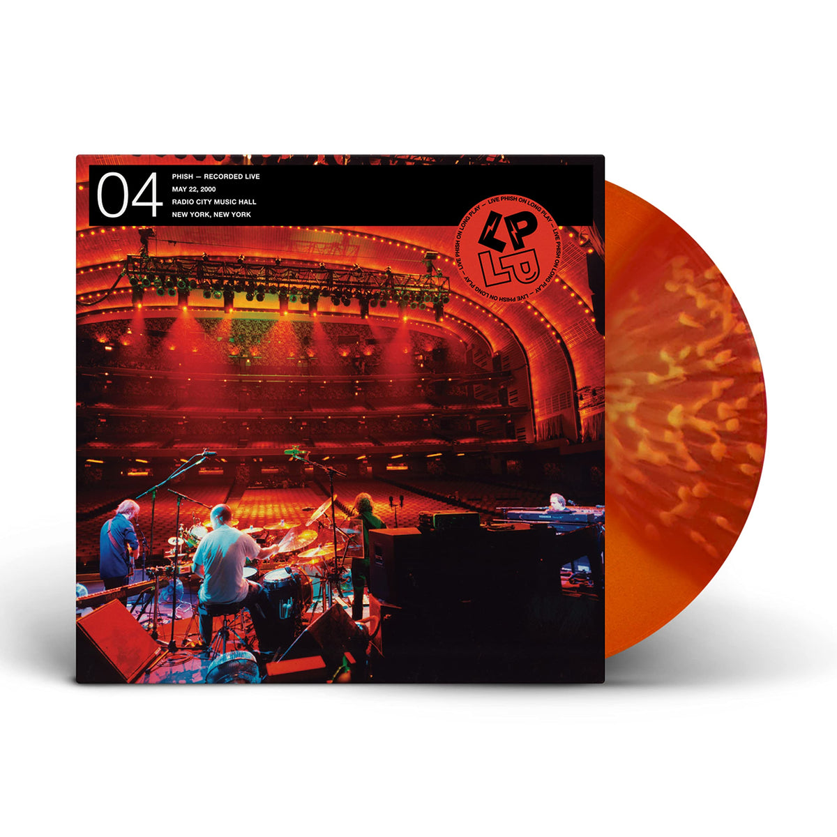 Phish – Lp On LP 04 (Ghost 5/22/00) vinyl record cover