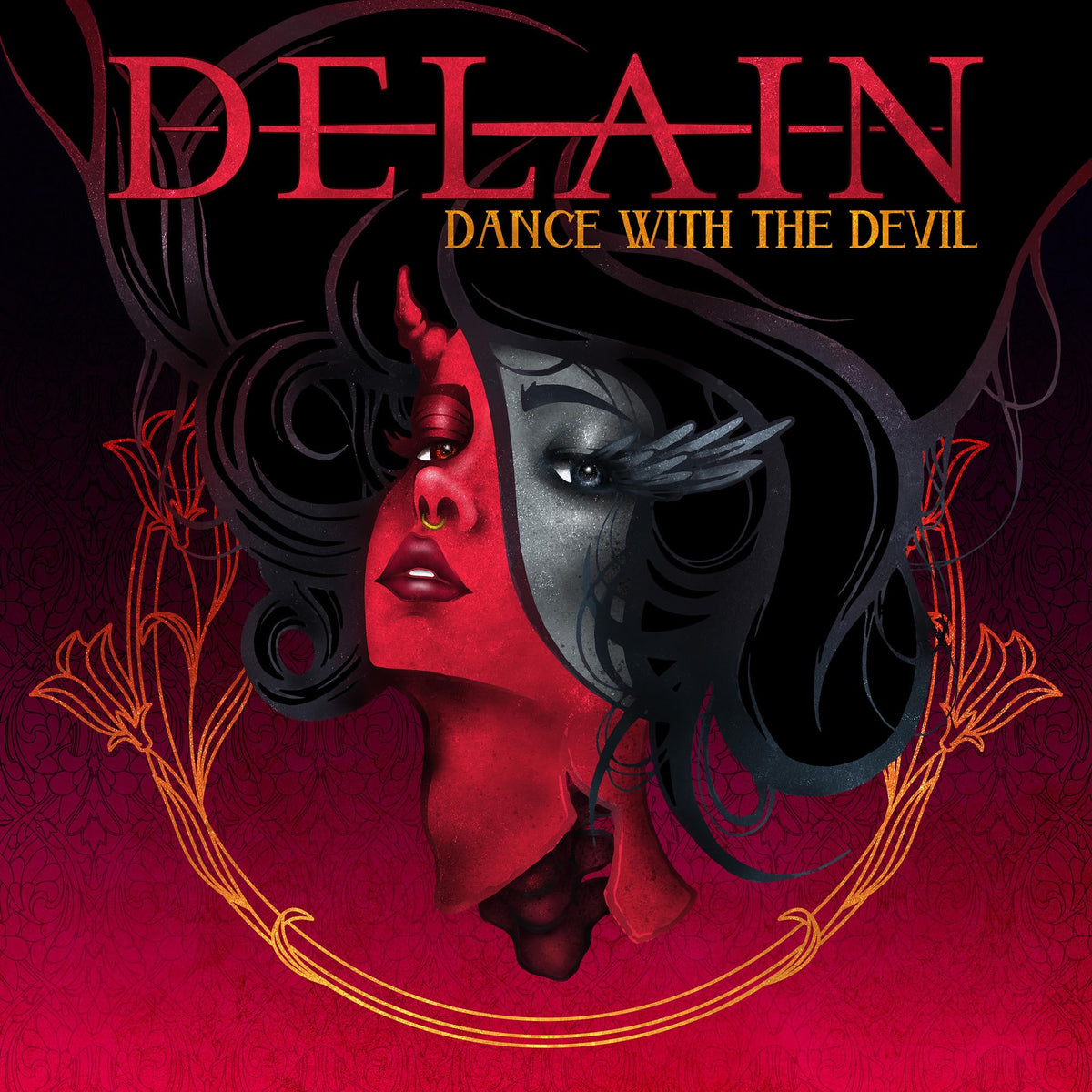 Delain – Dance With the Devil vinyl record cover