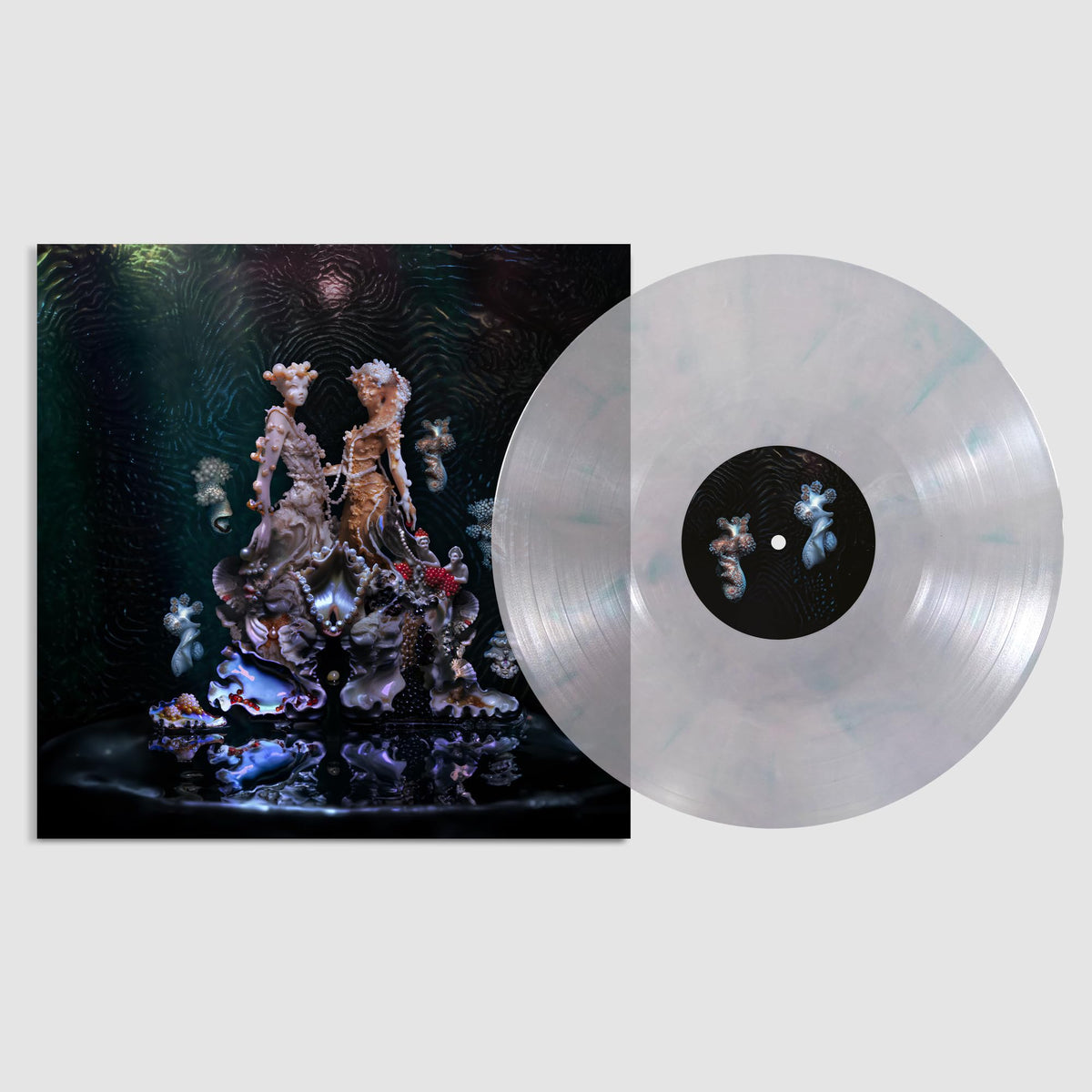 Björk & Rosalía – Oral vinyl record cover