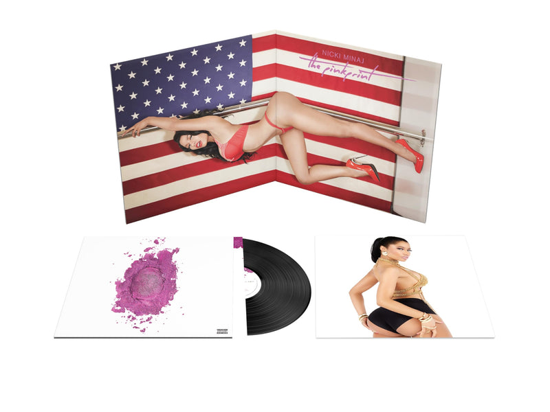 Nicki Minaj – The Pinkprint vinyl record cover