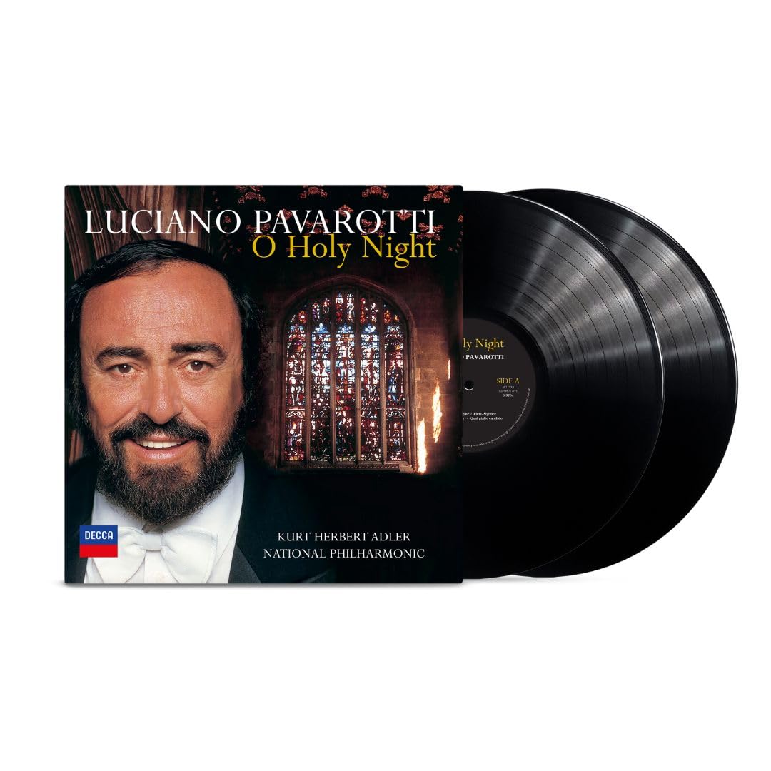 Wandsworth School Boys Choir – Luciano Pavarotti: O Holy Night vinyl record cover