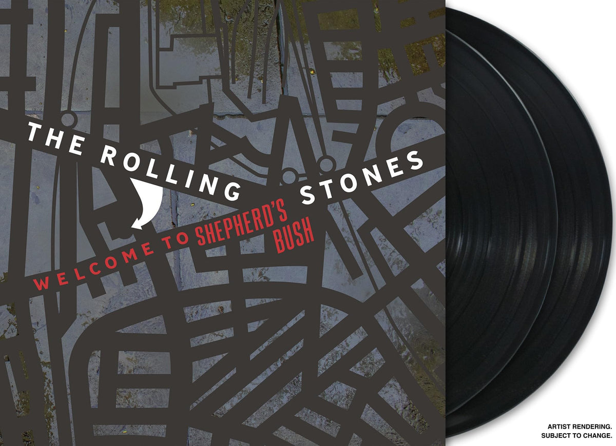 The Rolling Stones – Welcome to Shepherd's Bush vinyl record cover