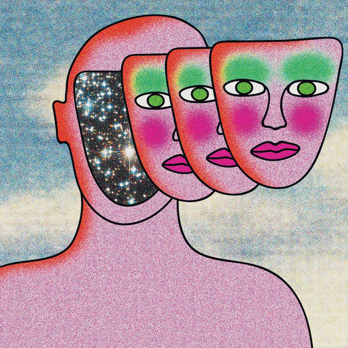 Jeff The Brotherhood – MAGICK SONGS(LP)  by JEFF THE BROTHERHOOD vinyl record cover
