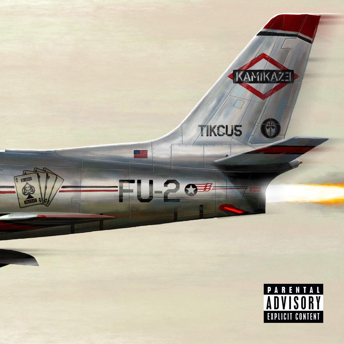 Eminem – Kamikaze vinyl record cover