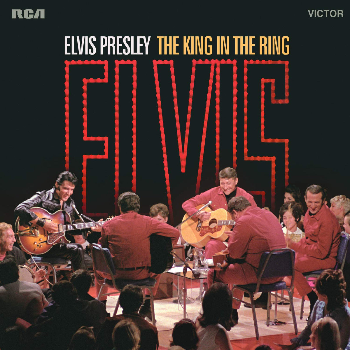 Elvis Presley – The King in the Ring vinyl record cover