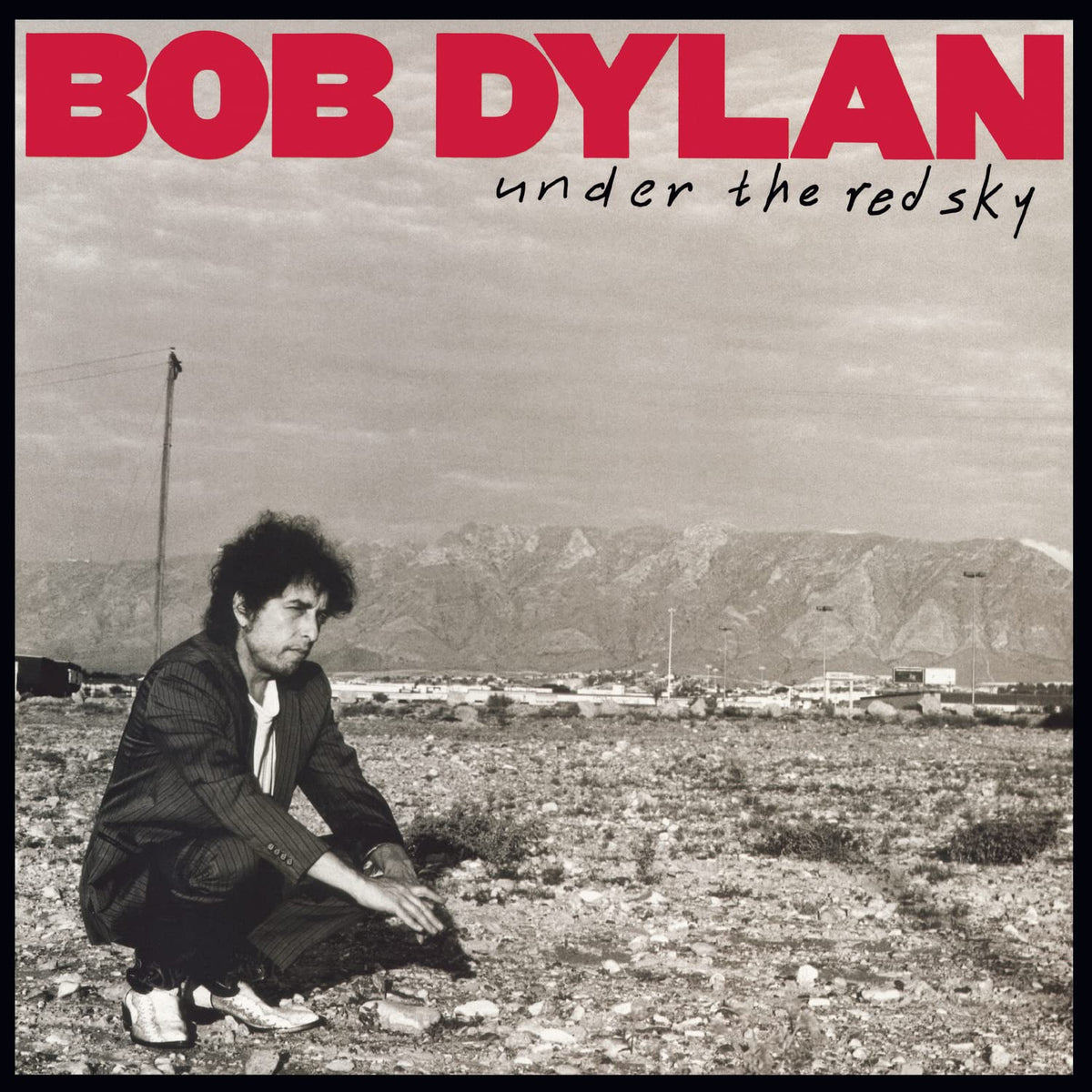 Bob Dylan – Under the Red Sky vinyl record cover