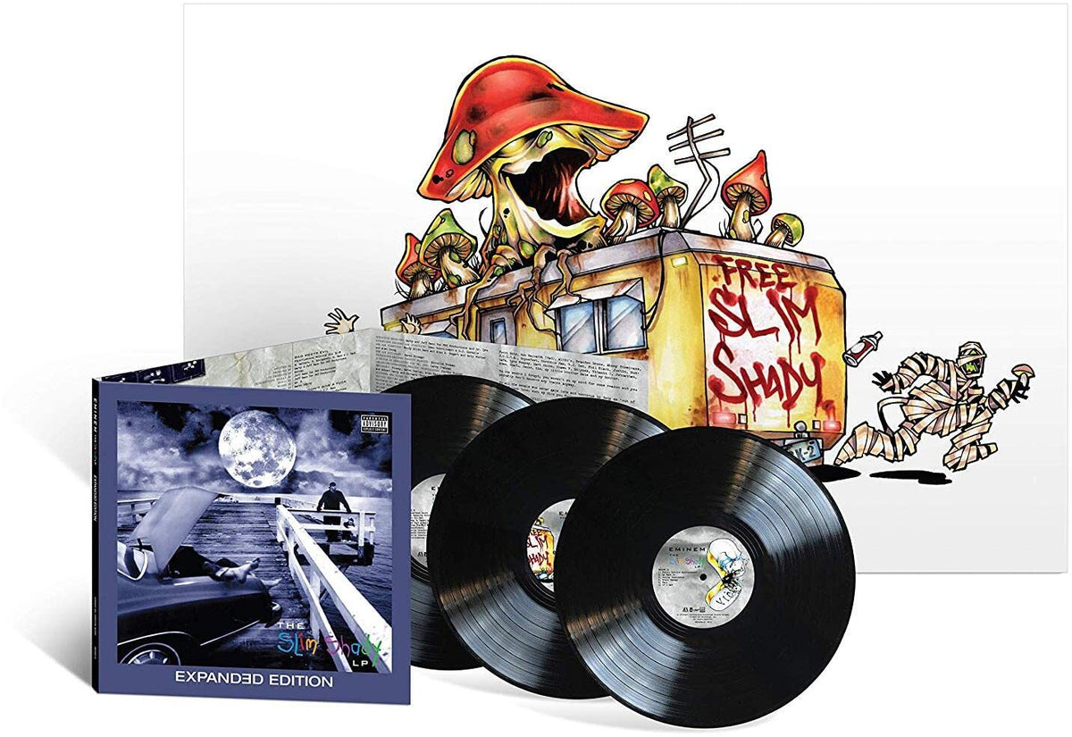 Eminem – The Slim Shady LP vinyl record cover