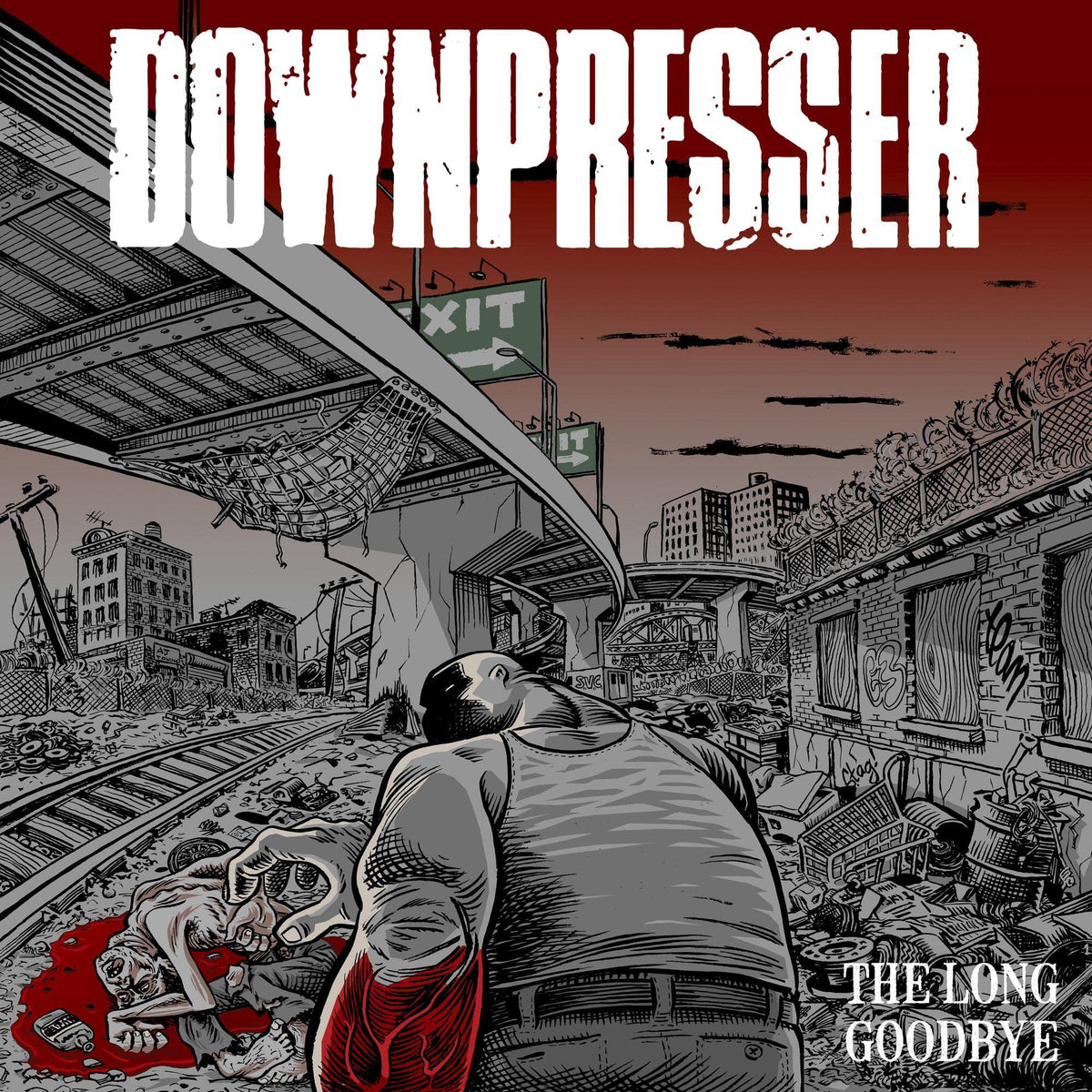 Downpresser – The Long Goodbye vinyl record cover