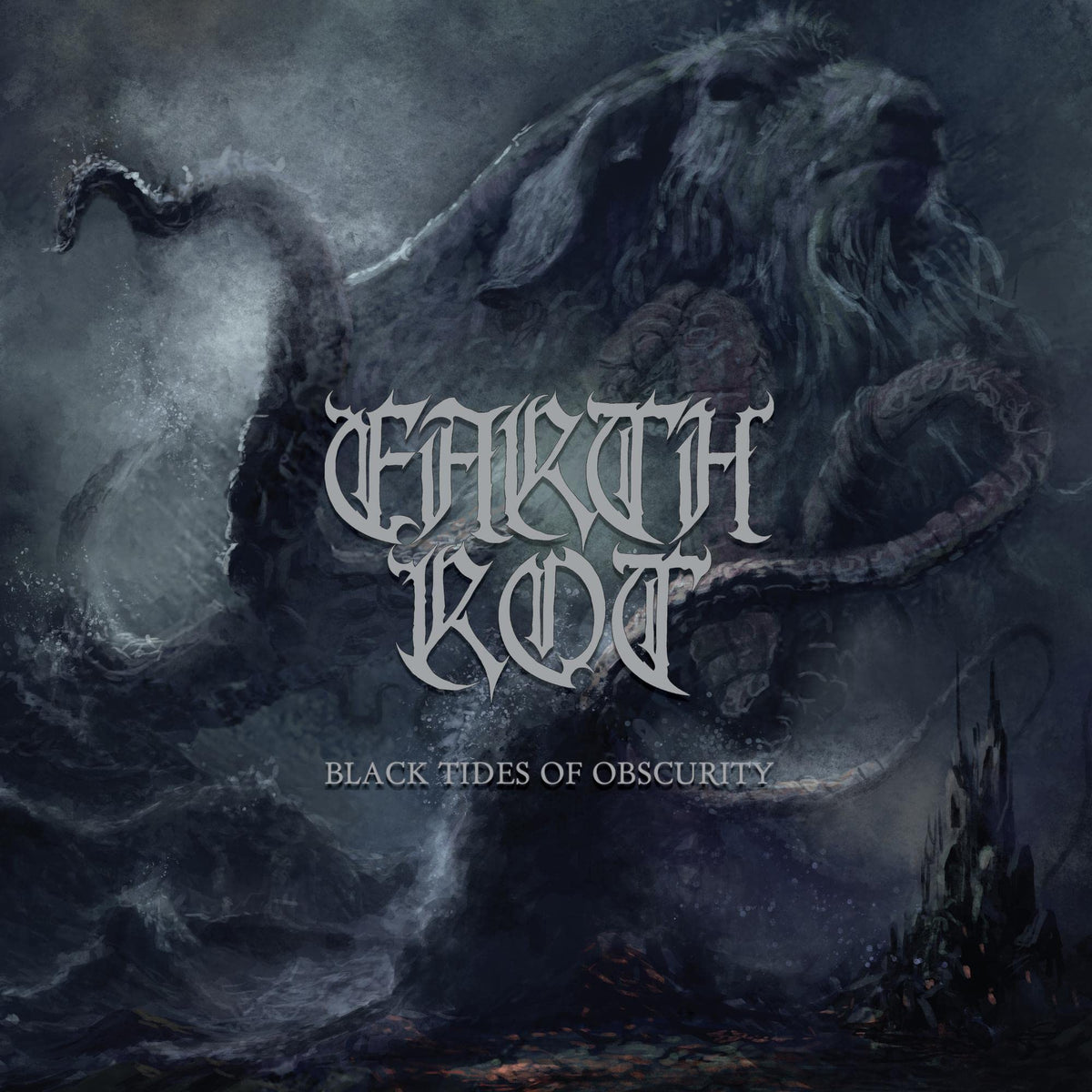 Earth Rot – Black Tides of Obscurity vinyl record cover