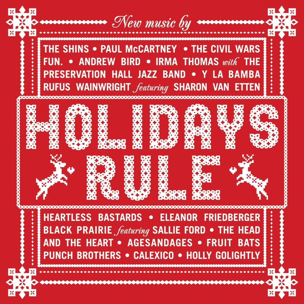 Various Artists – Holidays Rule vinyl record cover