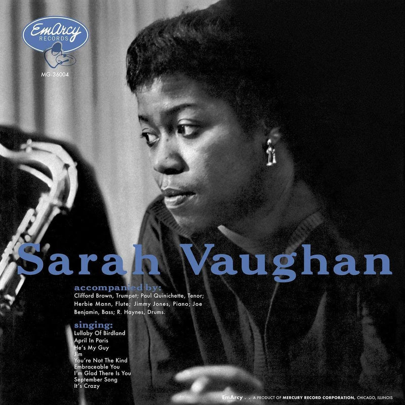 Sarah Vaughan – SARAH VAUGHAN(LP)  by SARAH VAUGHAN vinyl record cover