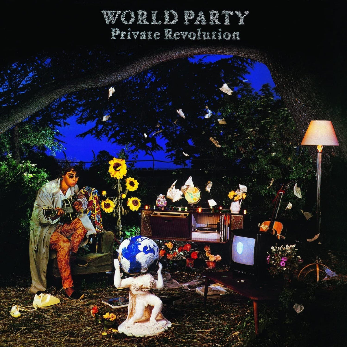 World Party – Private Revolution vinyl record cover