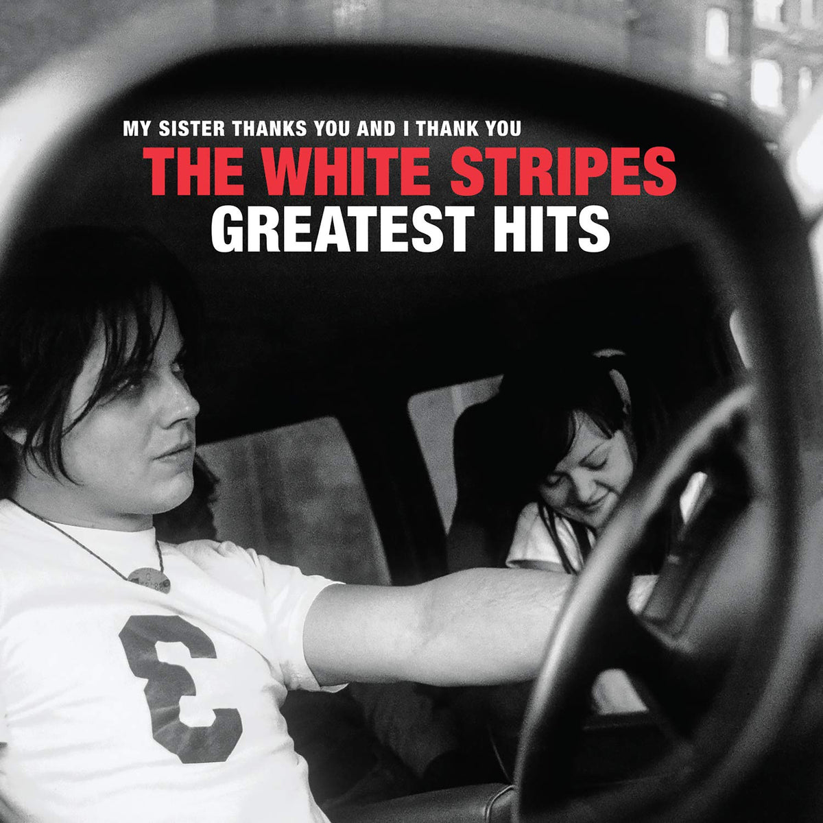 The White Stripes – Greatest Hits vinyl record cover