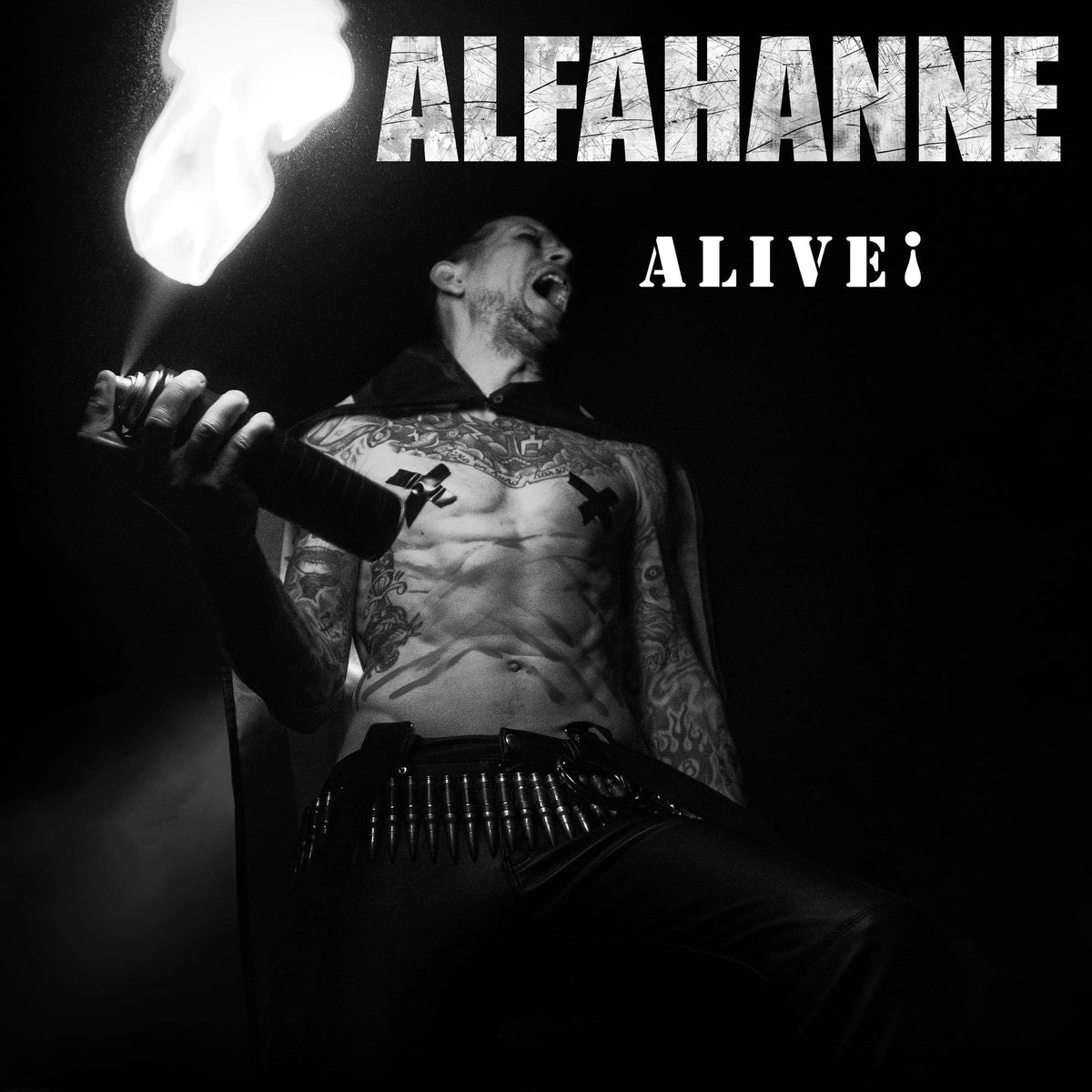Alfahanne – Alive¡ vinyl record cover