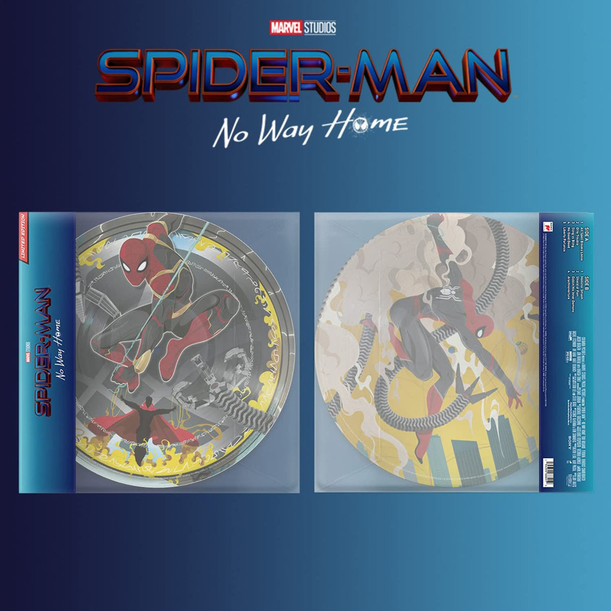 Michael Giacchino – Spider-Man: No Way Home vinyl record cover